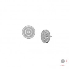 Item No.: 637-482  micro set CZ Earring
