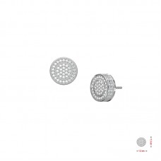 Item No.: 637-485 micro set CZ Earring