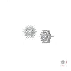 Item No.: 637-486  micro set CZ Earring