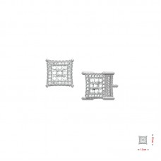Item No.: 637-488  micro set CZ Earring