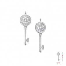 Item No.: 670-073 Pendant with AA grade CZ