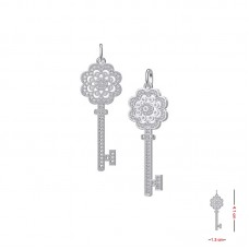 Item No.: 670-075 Pendant with AA grade CZ