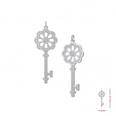 Item No.: 670-076 Pendant with AA grade CZ