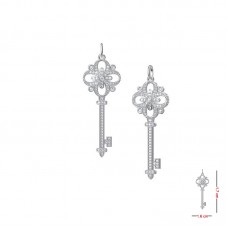 Item No.: 670-077 Pendant with AA grade CZ