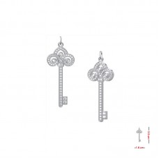 Item No.: 670-085 Pendant with AA grade CZ
